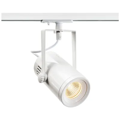 Iluminat decorativ pe sina, Traseele EURO SPOT TRACK, alb alb, 3000K, 36 °, inclusiv. 1 adaptor circuit