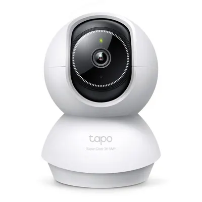 Pan/Tilt AI Home Security Wi-Fi Camera SPEC: 3K 5MP (2880×1620), 2.4 GHz, Horizontal 360º FEATURE: Pan/Tilt, Smart AI Detection