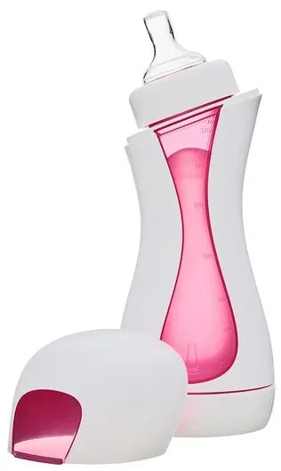 Biberon iiamo go home -Alb si roz, 380 ml