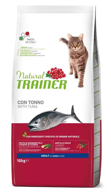 Hrana Uscata Pisici, Natural Trainer, Ton, 10 kg