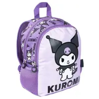 Ghiozdan gradinita cu 2 compartimente, St Majewski, Kuromi Violet, 30 cm
