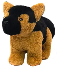 Jucărie de pluș Wild Planet - Câine Ciobănesc German, 25 cm