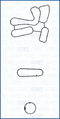 Set garnituri radiator ulei potrivit CHRYSLER VOYAGER V 2.8D 09.12