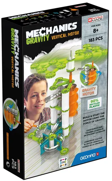 Constructor magnetic Geomag - Mechanics Gravity, 183 de piese