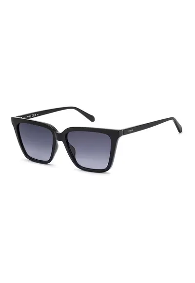 Ochelari de soare patrati cu lentile in degrade - Negru