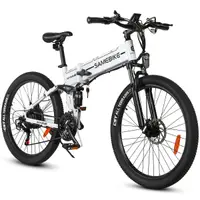 SAMEBIKE LO26-II-FT-YD Bicicletă electrică pliabilă de 26'', baterie 48V 14Ah
