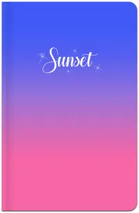 Carnețel Lastva Sunset - A6, 96 de coli, rânduri late, sortiment