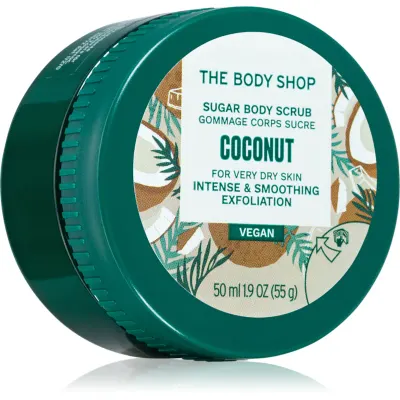 The Body Shop Coconut Body Scrub exfoliant pentru corp cu cocos 50 ml