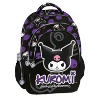 Ghiozdan cu 3 compartimente, Graffiti, Kuromi, Jolt