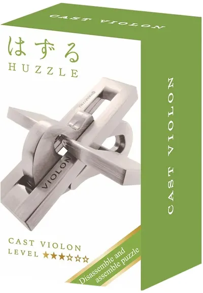 Puzzle logic metalic Hanayama - Mini Huzzle Cast Violin