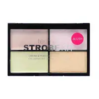 Kit Multifunctional Cu 4 Nuante Blush Si Iluminator Technic Strobe Kit