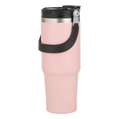 Sticlă roz-deschis de călătorie din oțel inoxidabil 1 l Eco – Ladelle