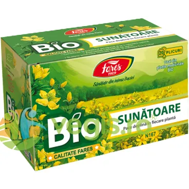 Ceai de Sunatoare Ecologic/Bio 20 plicuri