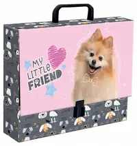 Geantă cu mâner St. Majewski My Little Friend - Sweet Pomeranian, A4