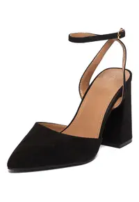 Pantofi dama - model clasic - negru - textil