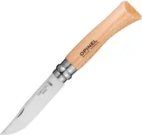 Cuțit pliabil Opinel Inox - №7, fag