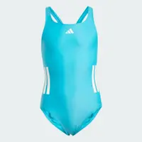 Costum de baie cu 3 dungi și spate în formă de C pentru copii