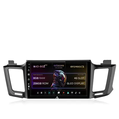 Navigatie Toyota RAV4 (2013-2018), Android, Z-Octacore 8GB RAM + 256GB ROM, 10.1 Inch - AD-BGZ10008+AD-BGRKIT060