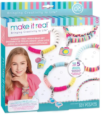 Set creativ Make it Real - Fă-ți brățară de vara
