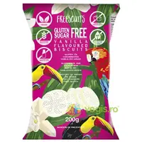 Biscuiti cu Aroma de Vanilie fara Zahar Adaugat 200g