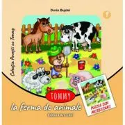Tommy la ferma de animale. Contine puzzle din abtibilduri