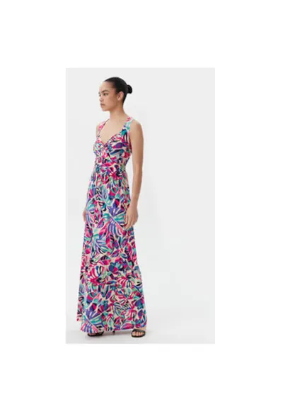 Rochie de vara dama 251-RCALA - Poliester/Elastan - Multicolor - Multicolor