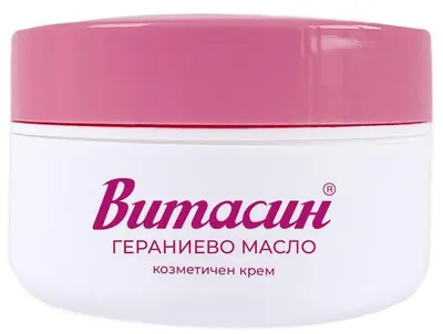 Vitassin Cremă calmantă și hidratantă cu ulei de geraniu, 100 ml