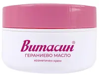 Vitassin Cremă calmantă și hidratantă cu ulei de geraniu, 100 ml