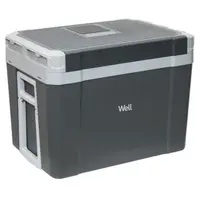 Lada frigorifica Well 40l, functie incalzire, alimentare 230V&12V COOLBOX-DV4003-WL / 5948636046915
