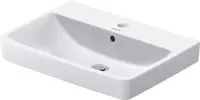 Lavoar Duravit No 1 23756000002, montare pe perete, 60 x 46 cm, dreptunghiular, Alb