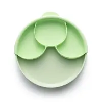 Set diversificare hrana bebelusi Miniware Healthy Meal 3 piese Keylime