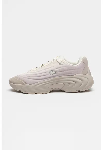 Pantofi sport Spinor din material textil - Alb murdar/Liliac prafuit