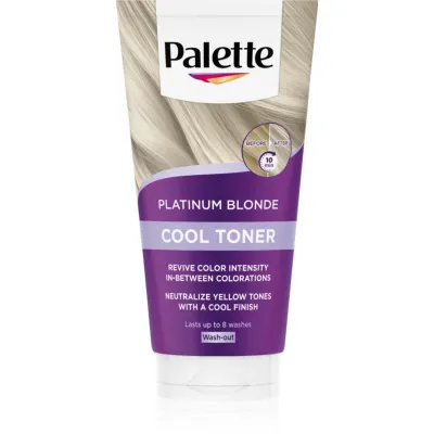 Schwarzkopf Palette Cool Toner toner pentru neutralizarea tonurilor de galben pentru păr 150 ml
