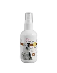 OVER ZOO White Spray pentru îndepărtarea petelor galbene de pe blană 100 ml