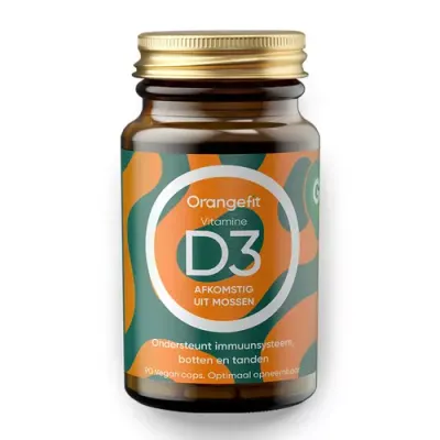 Vitamina D3 vegetală, 90cps | Orangefit