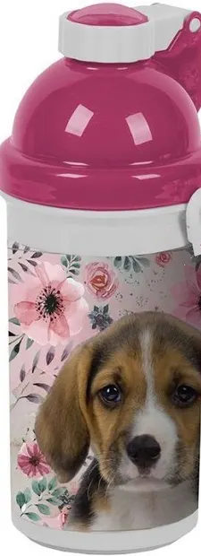 Sticlă de apă Paso Dog - 500 ml, roz