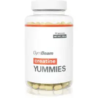 GymBeam Creatine Yummies bomboane tip jeleu pentru susținerea performanțelor sportive aroma Pineapple 180 g