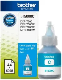 Cartus cerneala Brother BT5000C, acoperire 5000 pagini (Cyan)