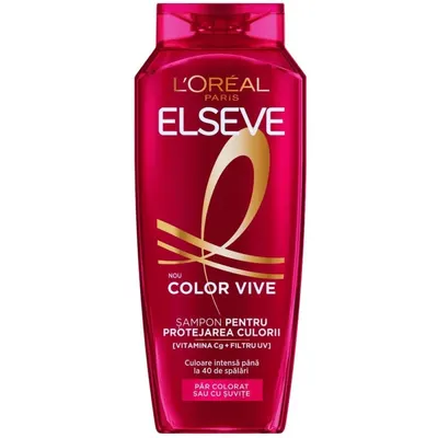 Sampon L'Oreal Paris Elseve Color Vive pentru Par Vopsit, 250 ml