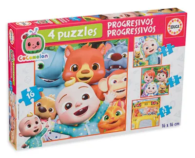 Puzzle Educa 4 in 1 - Kokomelon