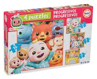 Puzzle Educa 4 in 1 - Kokomelon