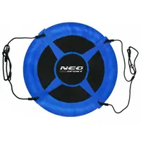 Leagan tip cuib pentru copii XXL 95 cm,cadru din otel,husa impermeabila si rezistenta din material Oxford 600D,greutate suportata 150 kg Neo-Sport Albastru