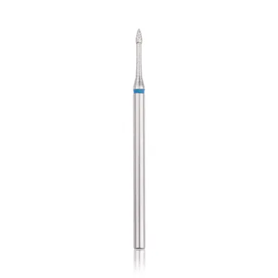 Capăt freza Diamant HEAD cilindru ascuțit, albastru, L- 3,0 mm, Ø1,4 mm