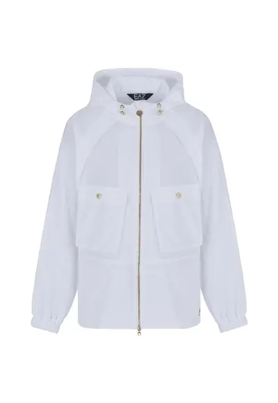 Jacheta pentru Femei - w jacket ho - 3DTB05-TNEVZ-1100 - Alb - Alb