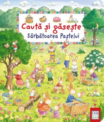 Sărbătoarea Paștelui. Caută și găsește - Board book - Sabine Cuno