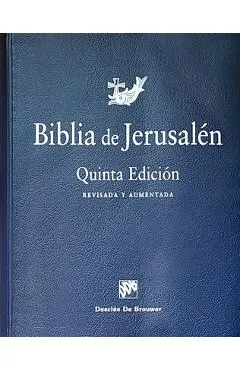 Biblia de Jerusalén 5th Edición: Totalmente Revisada Rústica