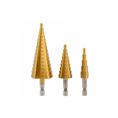 set de burghie în trepte 4-32 mm 3pcs