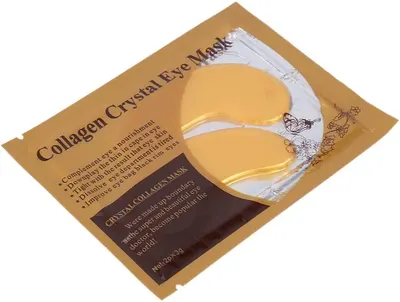Masca Pentru Ochi Cu Colagen, Gold