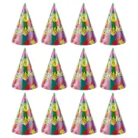 Coif Happy Birthday pentru aniversari, 20 cm, multicolor