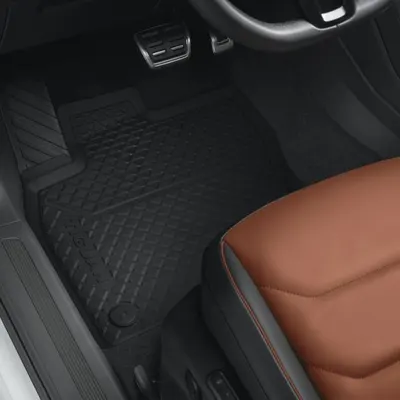 Covorase de cauciuc All-weather originale Volkswagen Tiguan MQB (AD1-AX1) 2016-, Set 4 bucati